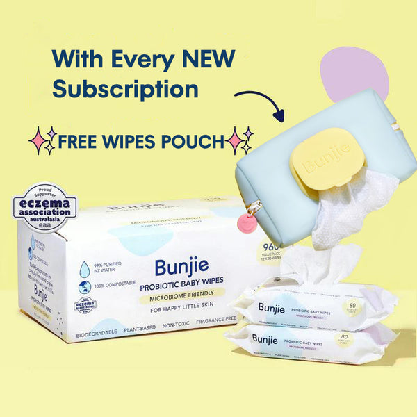 12 Pack of Probiotic Baby Wipes